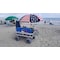 Kahuna Wagons Kahuna Wagons-Big Kahuna Beach & Fishing Wagon-UV DECKING ALUM315 - alternate 5